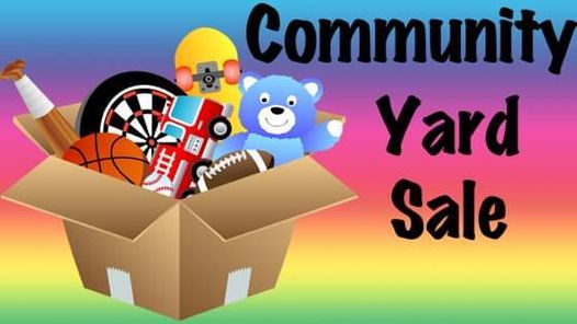 Community Yard Sale & Flea Market followed by Outdoor Movie