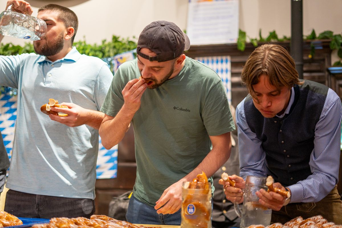 Oktoberfest Weekend 3: Pretzel Eating Contest \/ Clambake