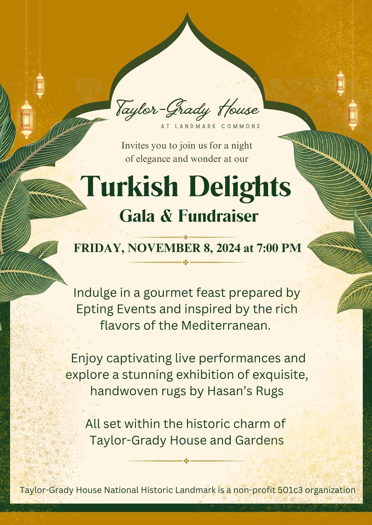 Turkish Delights Gala & Fundraiser 