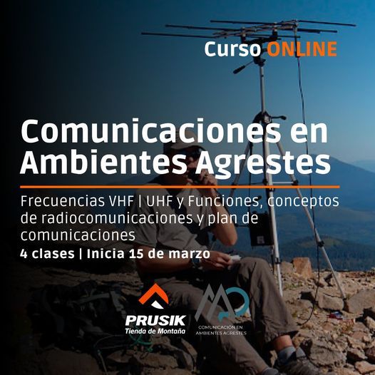 Curso Comunicaciones en Ambientes Agrestes Online