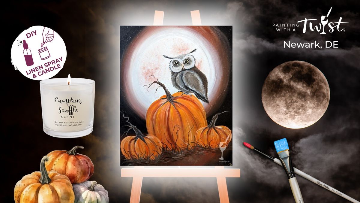 Paint & Sip - Twisted Tuesday: Autumn Moon - $5 Off