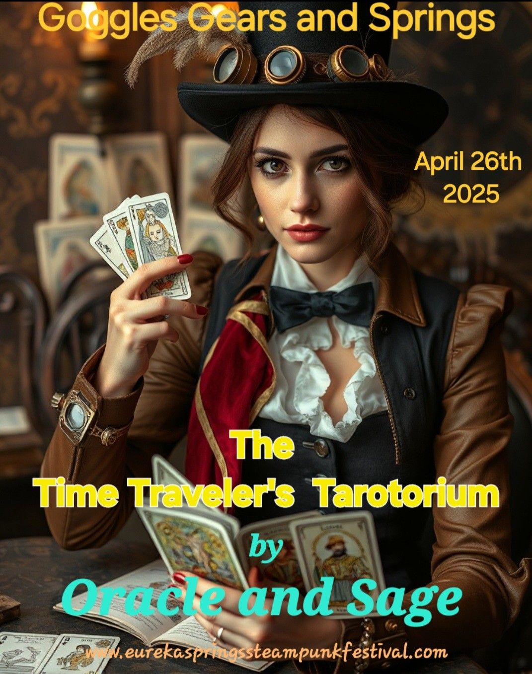 Time Traveler's Tarotorium (Goggles, Gears and Springs Festival)