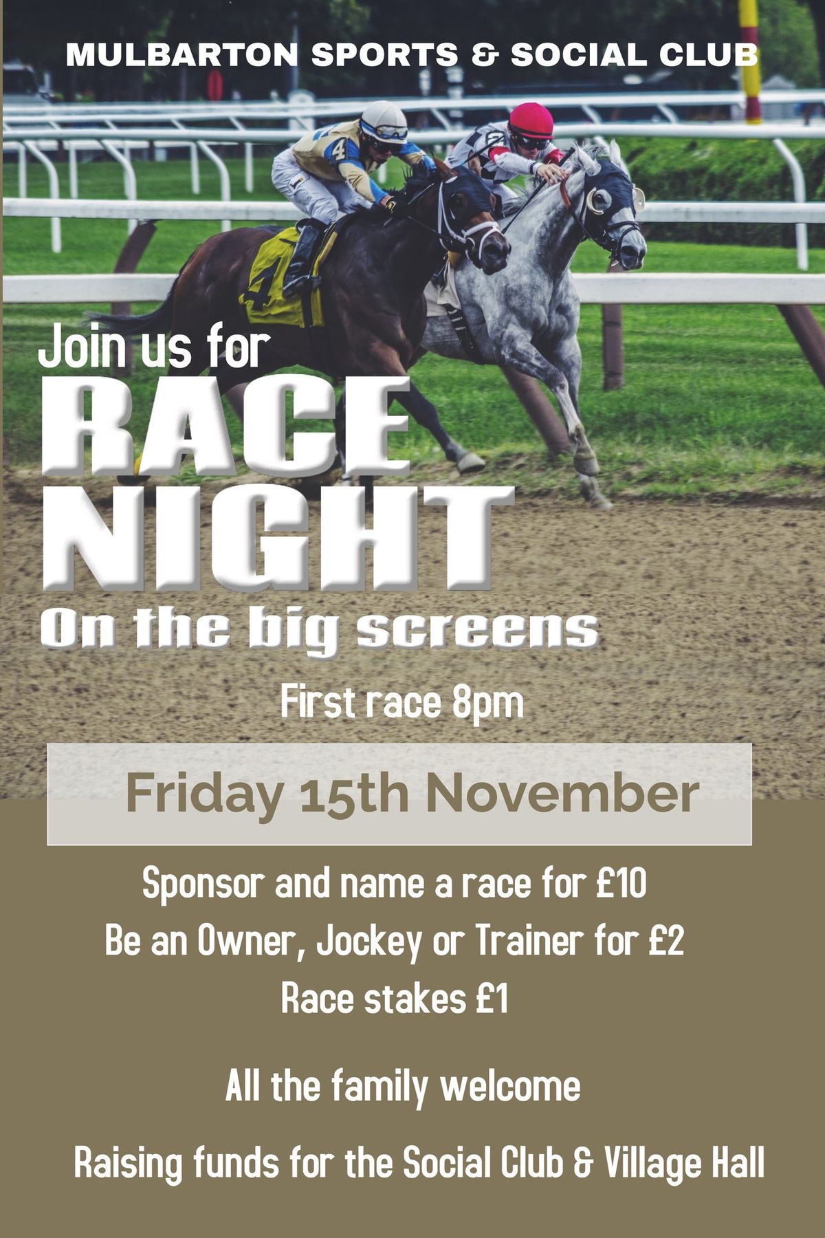 Charity Race Night