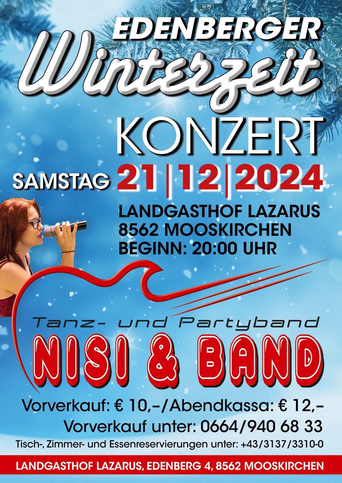 Edenberger Winterzeit-Konzert