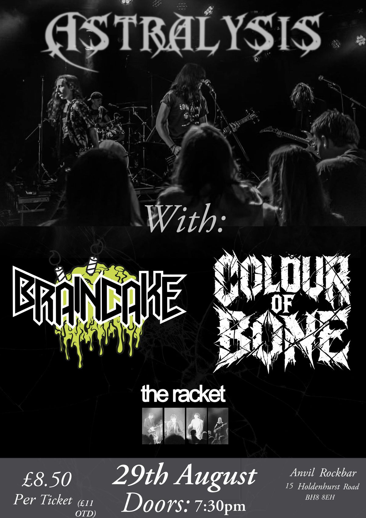 Astralysis + Braincake + colour of Bone