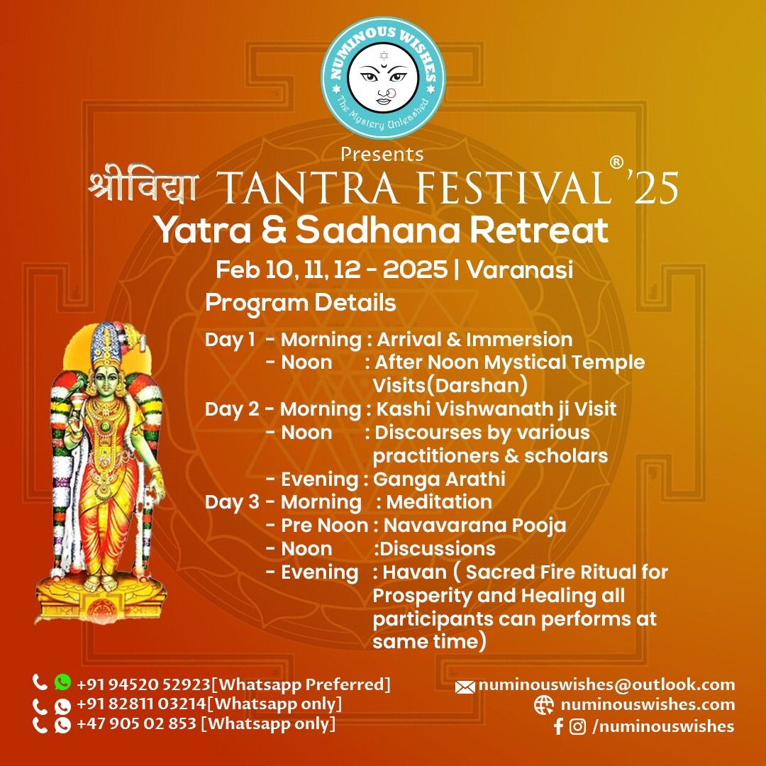 Sreevidya Tantra Festival'25