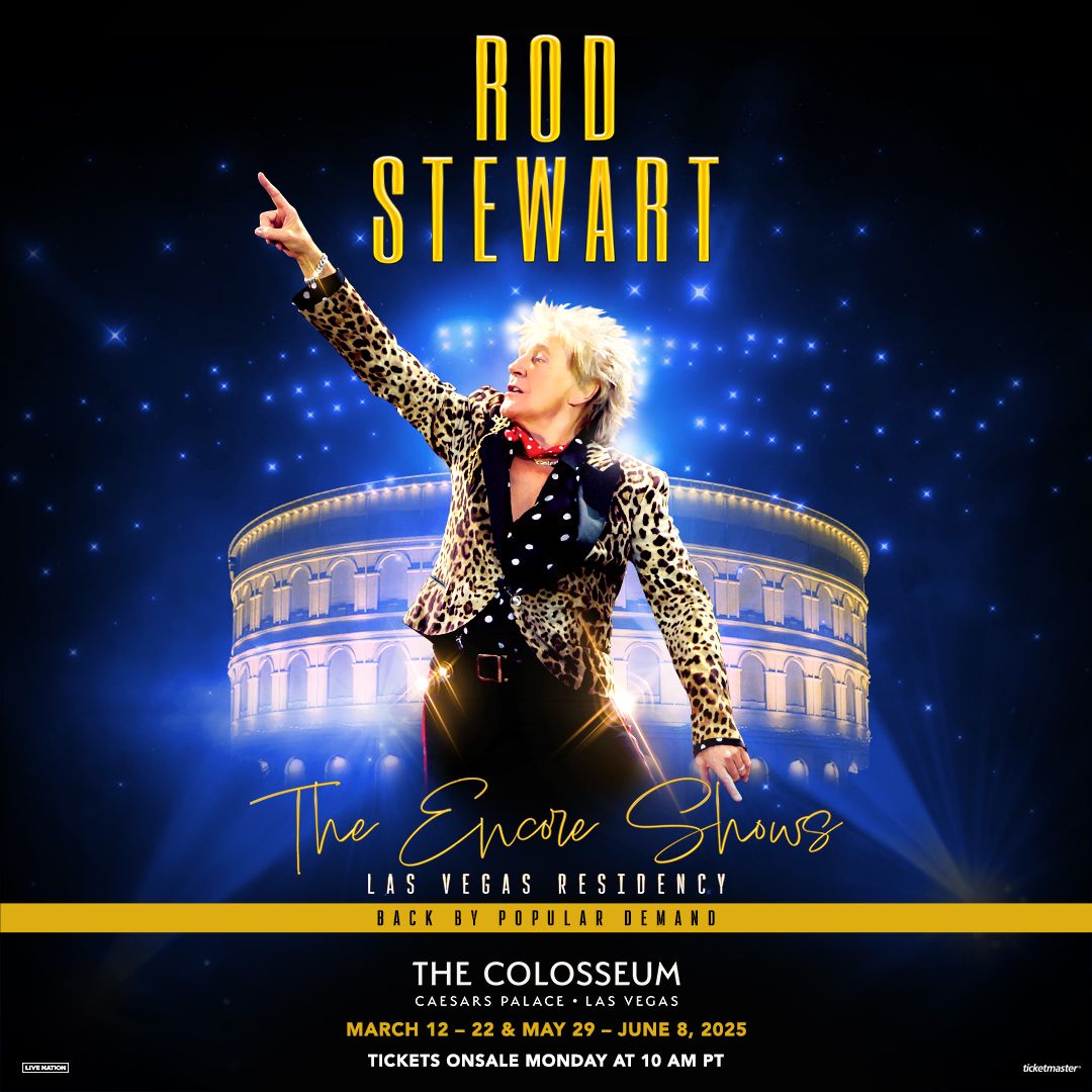 Rod Stewart Las Vegas Tickets