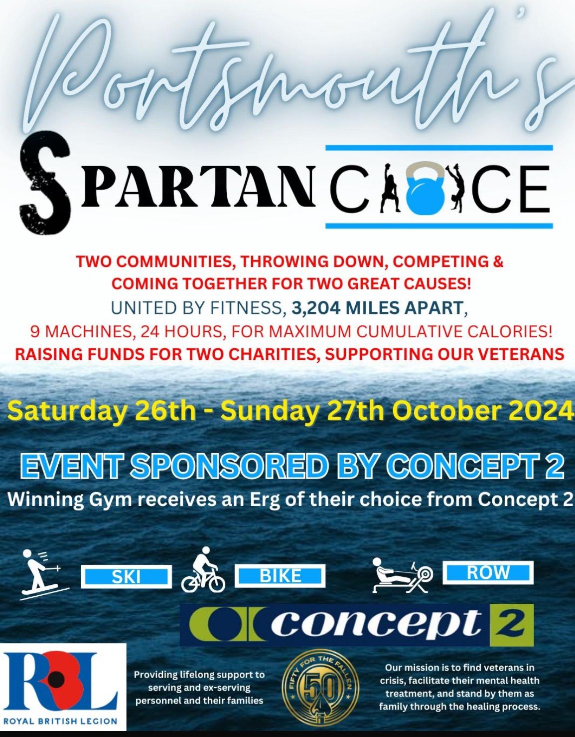 Portsmouth Spartan Choice Charity Event 