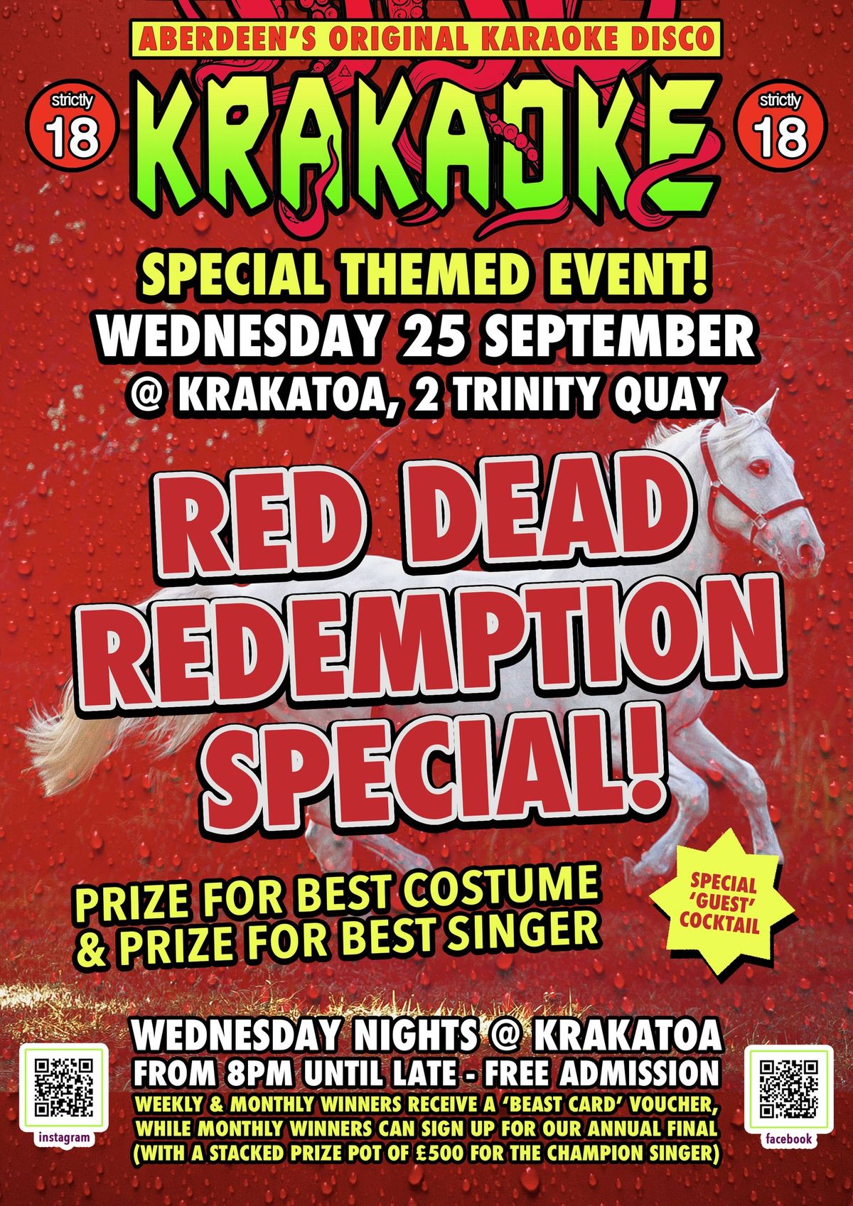 Krakaoke Karaoke Special Themed Event: RED DEAD REDEMPTION