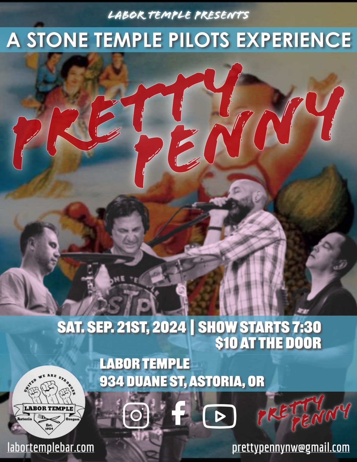 Pretty Penny presents A Stone Temple Pilots Experience 