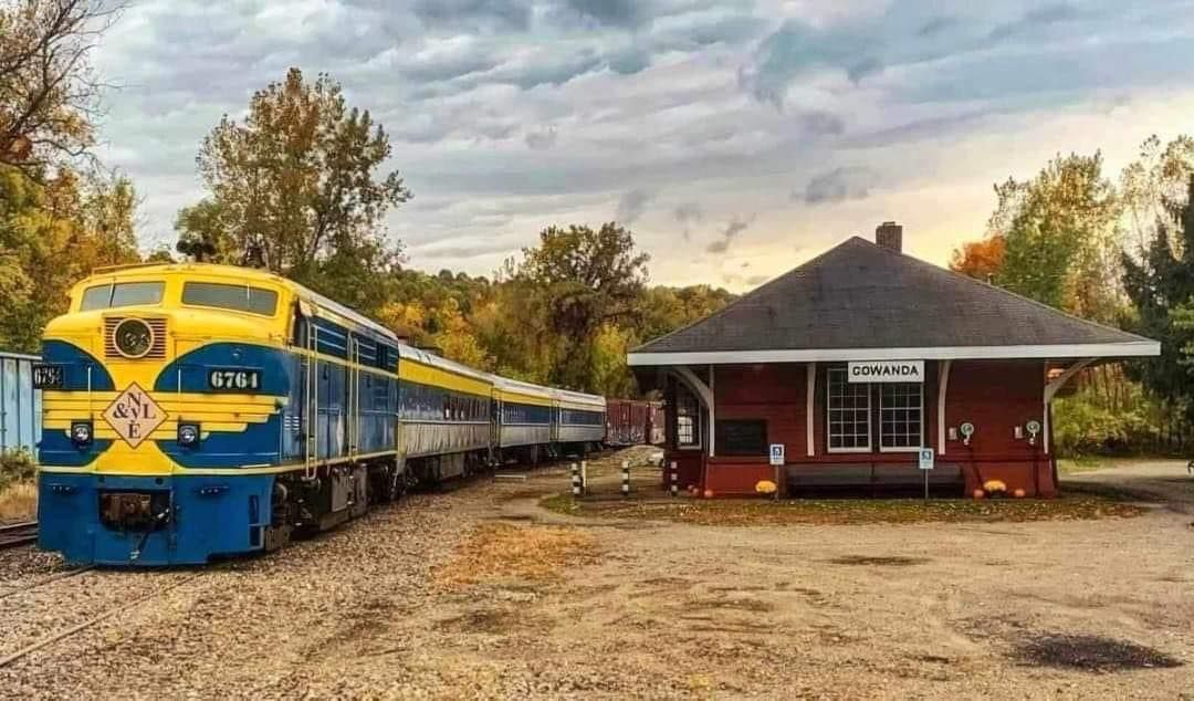 New York & Lake Erie Fall Foliage Train Rides