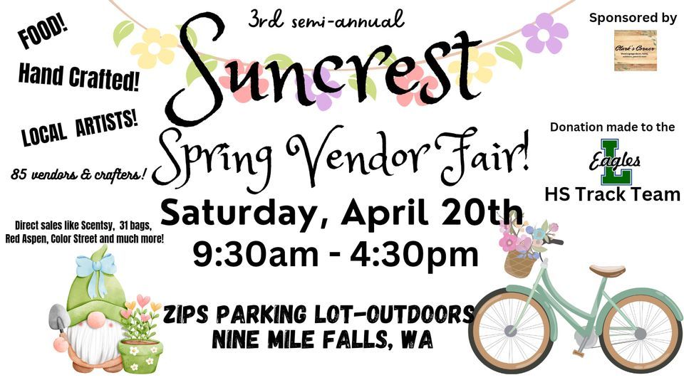 Suncrest Spring Vendor & Craft Fair 2024