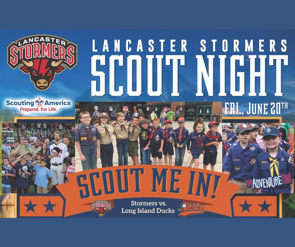 Lancaster Stormers Scout Night