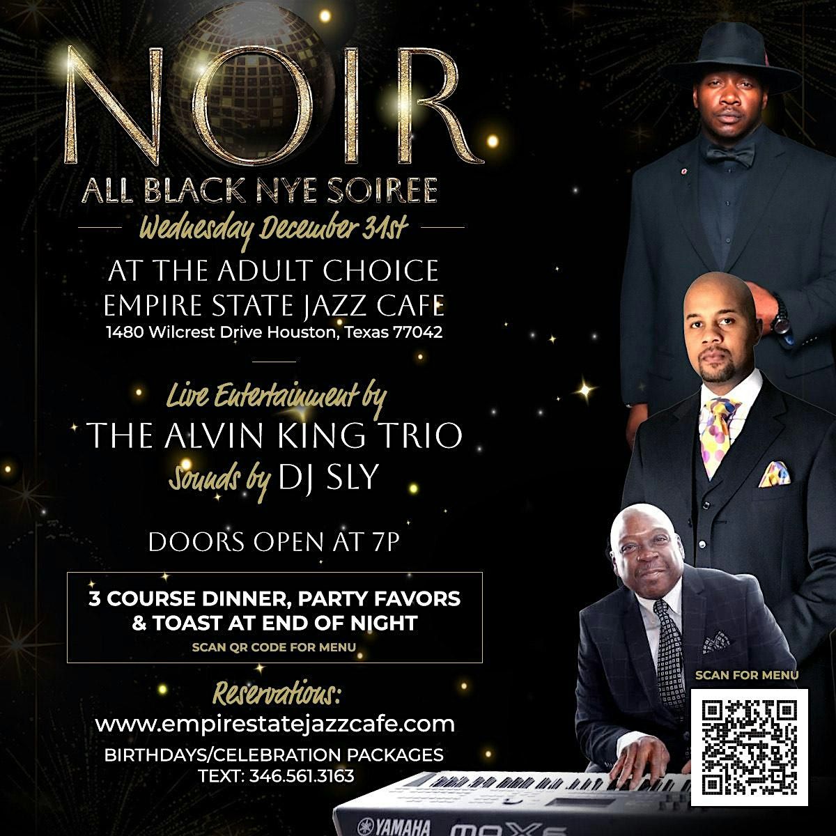 12\/31 - Noir: All Black NYE SOIREE