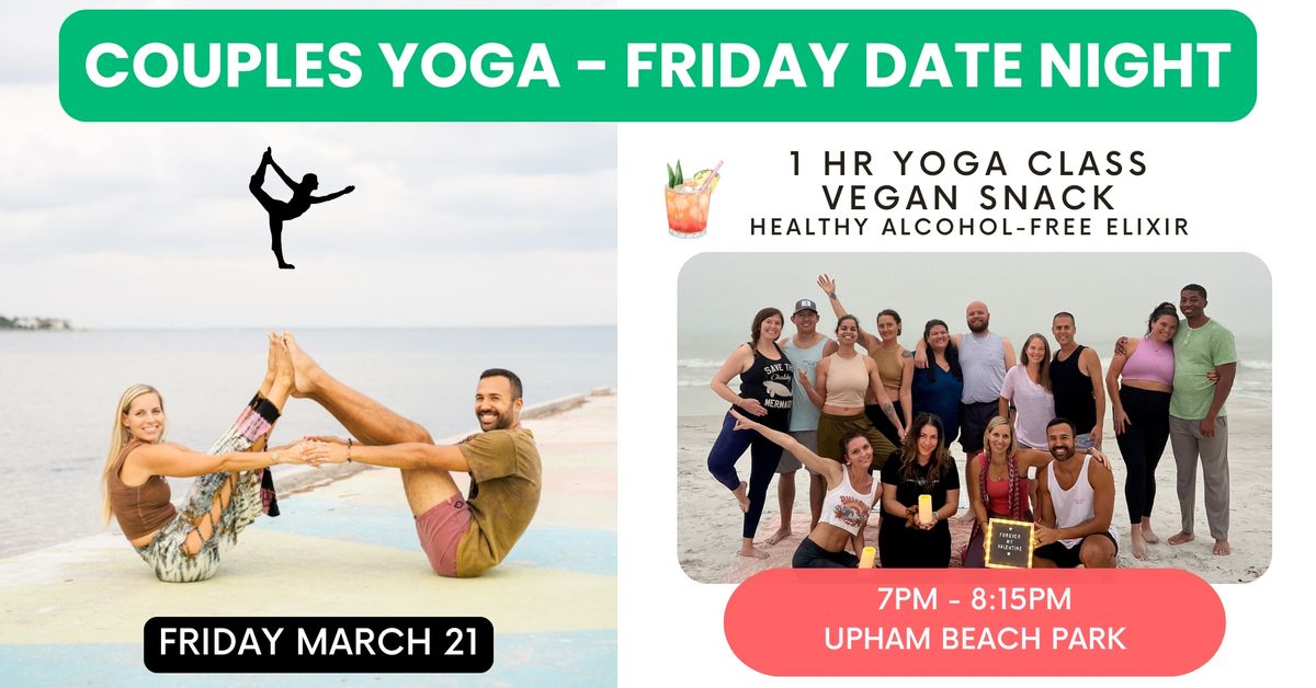 Conscious Couples - DATE NIGHT YOGA on the Beach 