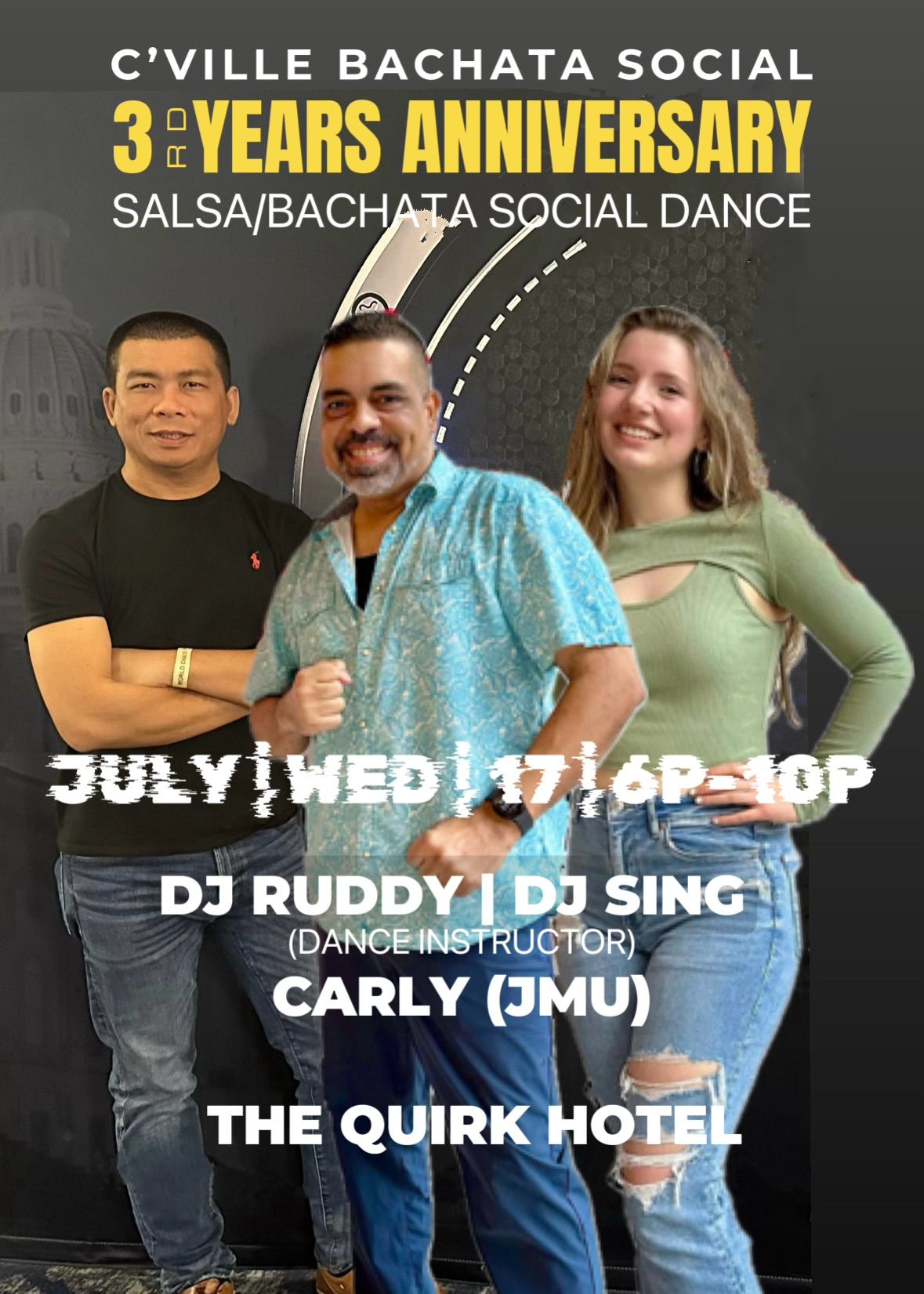 SALSA\/BACHATA SOCIAL DANCE 3rd YEARS ANNIVERSARY