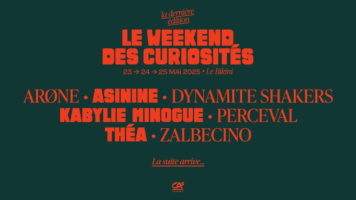 Le Weekend des Curiosit\u00e9s 2025