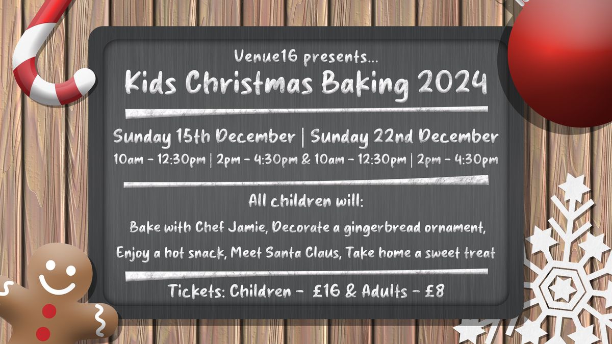 Kids Christmas Baking 2024