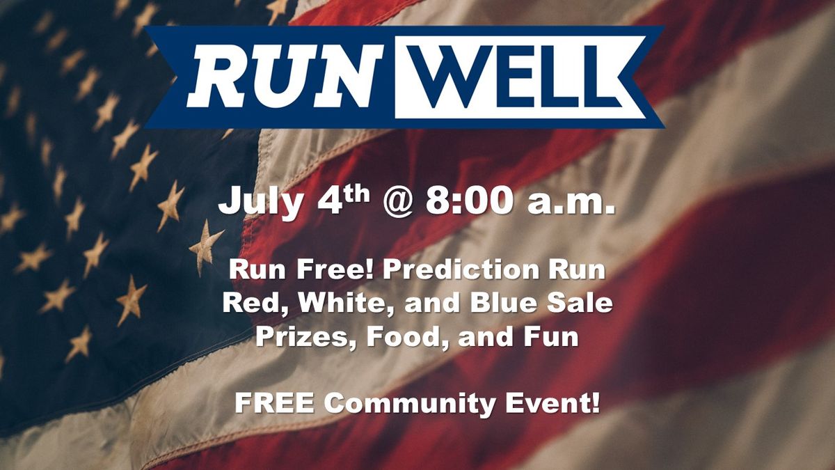 Run Free! 4-Mile Prediction Run\/Walk