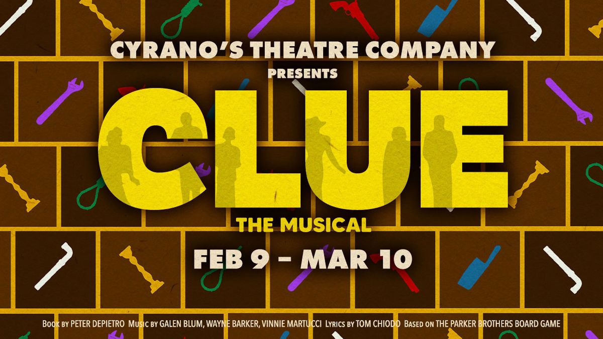 Clue - The Musical at Eccles Theater - Salt Lake City