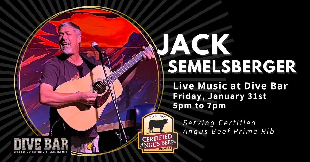 Jack Semelsberger at Dive Bar for Certified Angus Beef Prime Rib Night