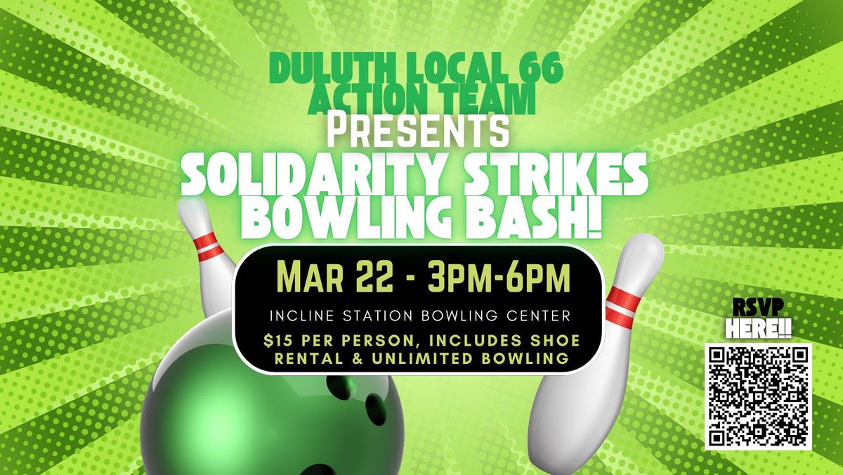 Solidarity Strikes Bowling Bash