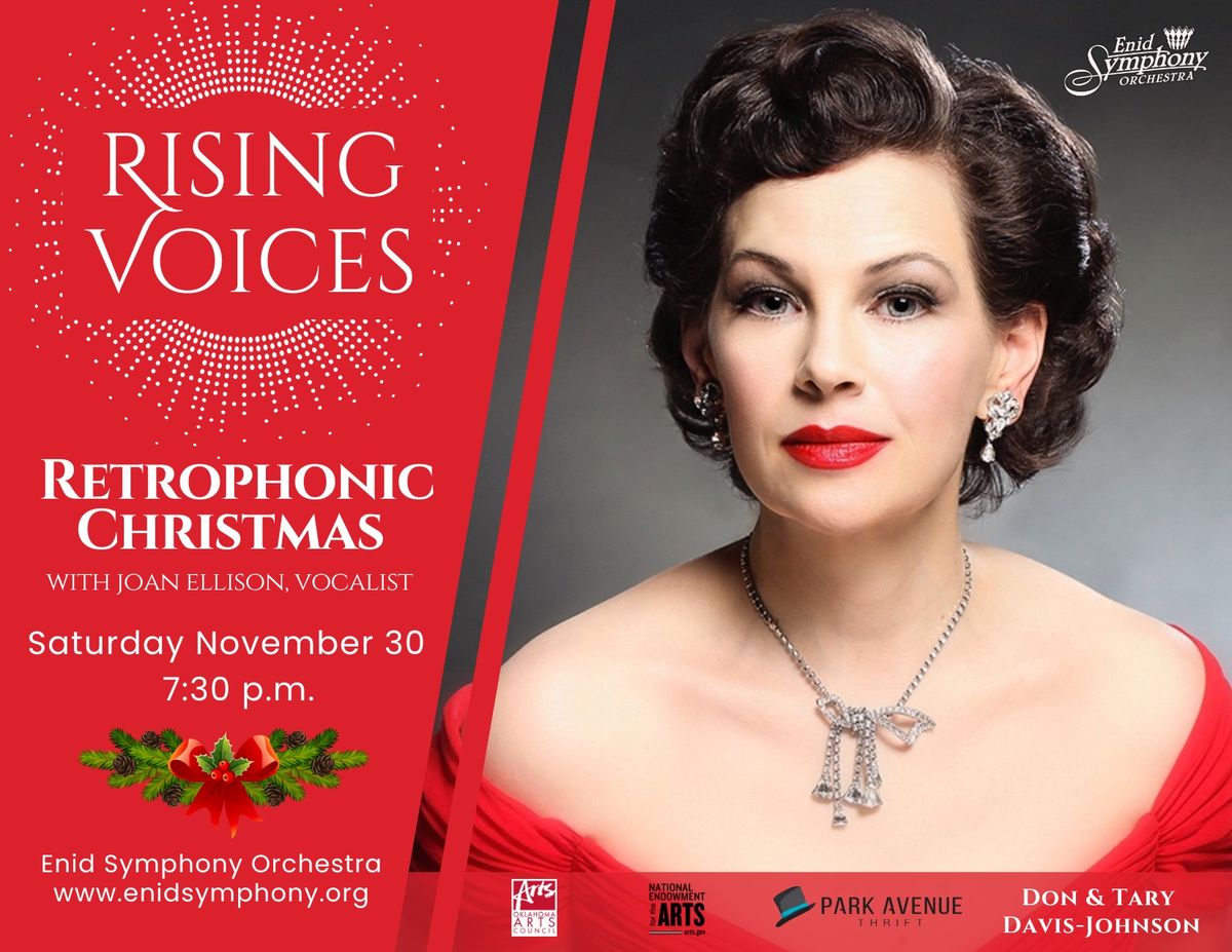 Enid Symphony presents Retrophonic Christmas with Joan Ellison!