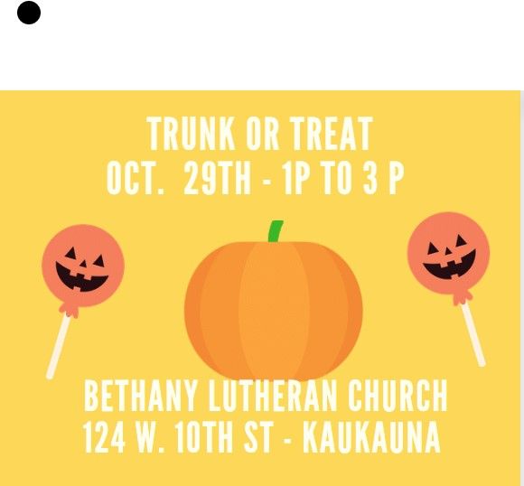 Trunk or Treat, Bethany Lutheran Church Kaukauna, Wisconsin, 29
