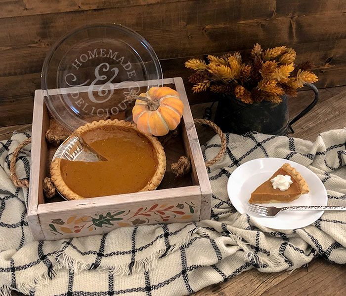 Glass Etching & Wood DIY Workshop + FREE Thanksgiving Pie