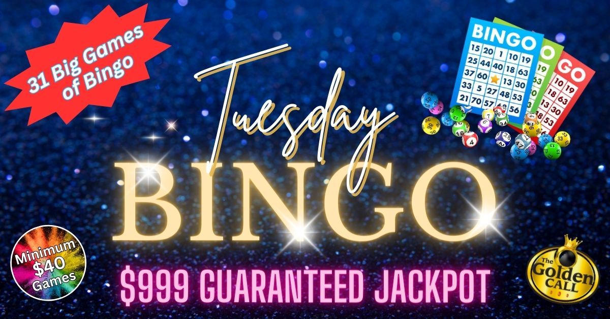 Tuesday Bingo at Club Sunbury