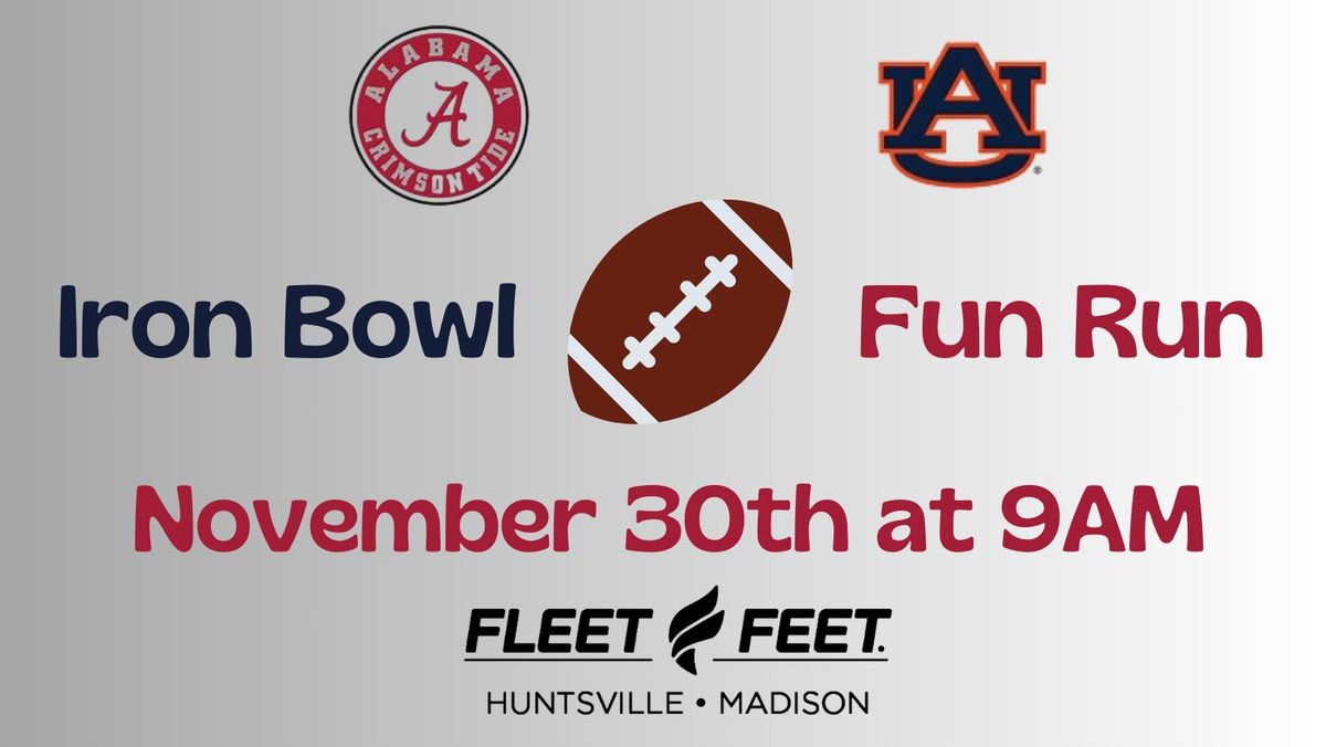 Iron Bowl Fun Run (Free Event)