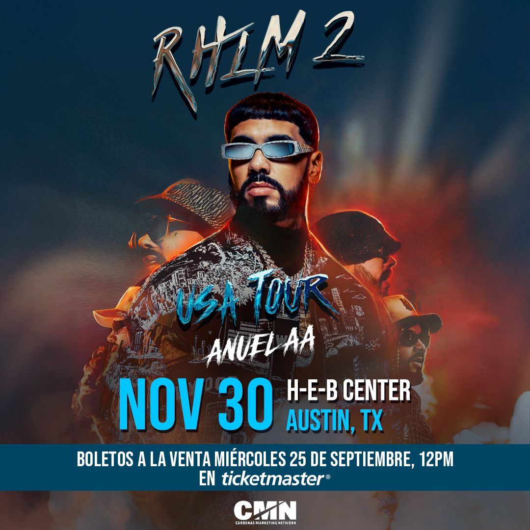 Anuel AA at HEB Center at Cedar Park