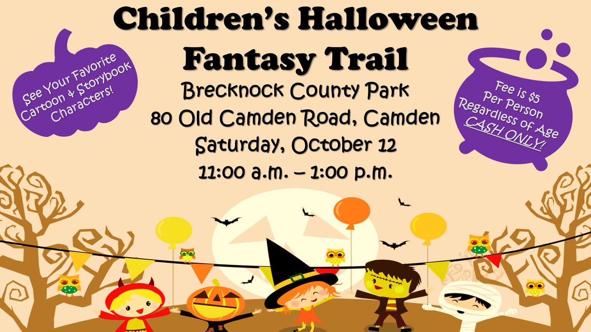 Children's Halloween Fantasy Trail 2024