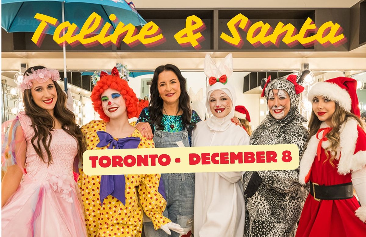 Taline & Santa in Toronto