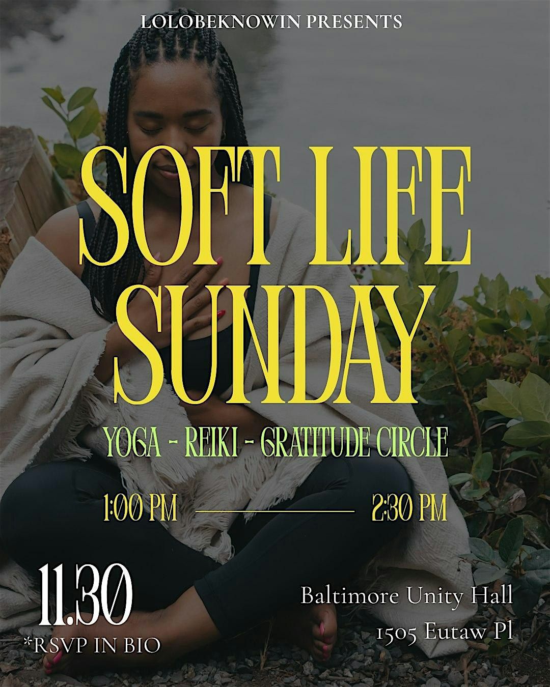 FREE Yoga and Reiki: Soft Life Sunday