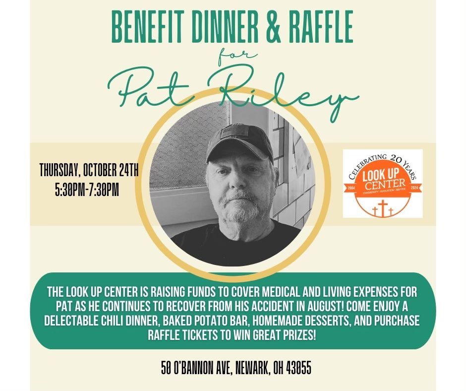 Benefit Dinner & Raffle for Pat Riley