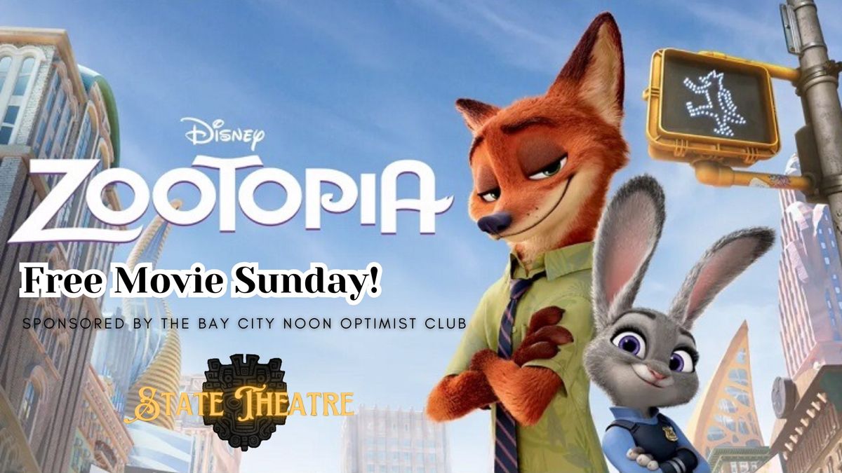 Free Kids Movie: Zootopia