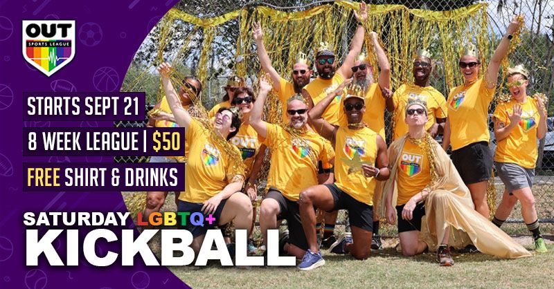 LGBTQ+ Saturday Kickball League