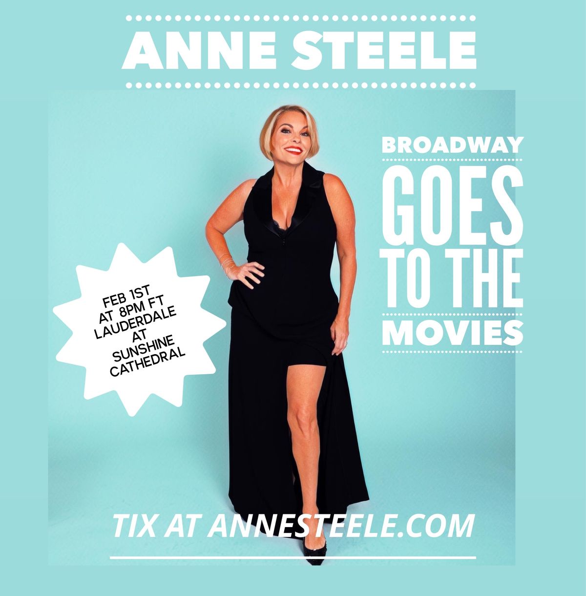 Anne Steele in Broadway Goes to the Movies in Ft Lauderdale 2\/1