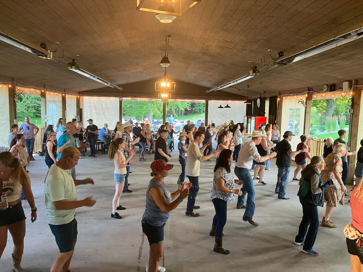 Dancing in the Pavilion: Line Dance with Billie