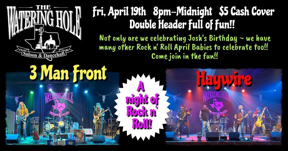 A Night of Rock n' Roll at Watering Hole Saloon, NB, TX