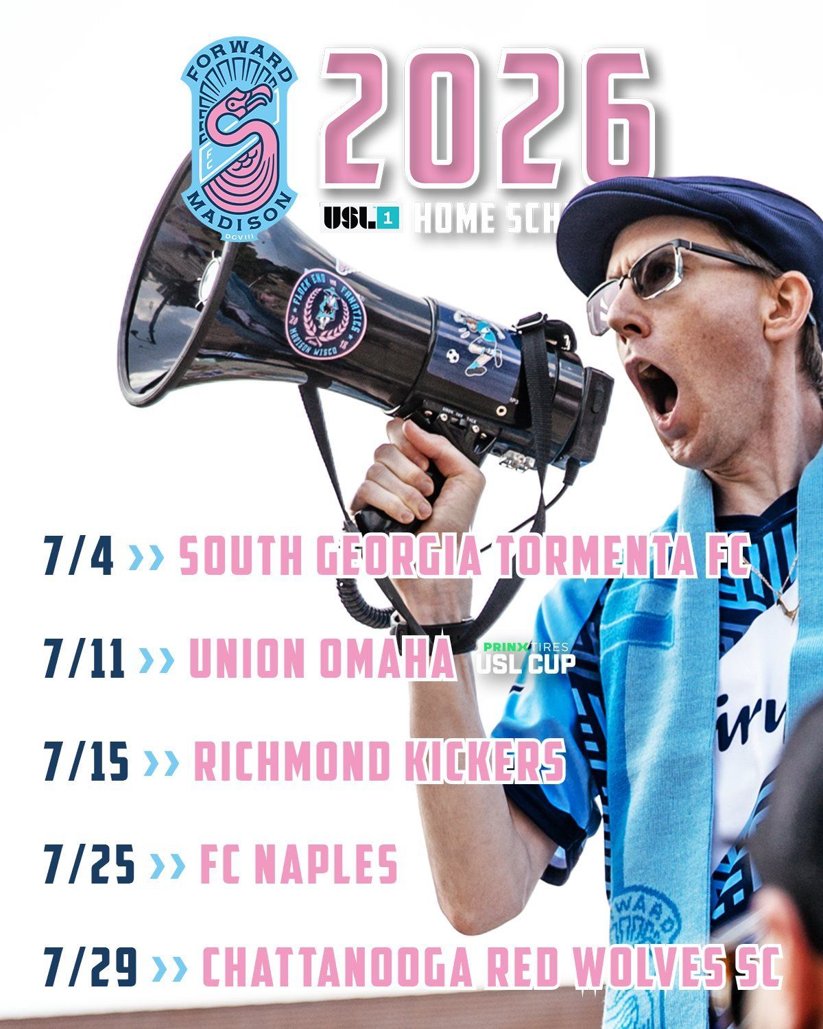 Forward Madison FC vs. Union Omaha