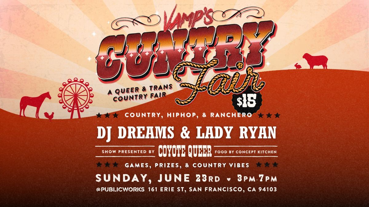 VAMP's CUNTry Fair
