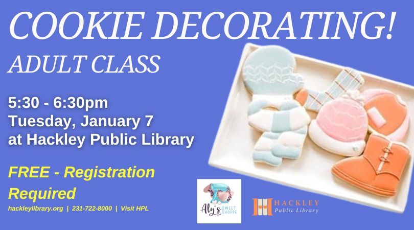 Adult Class - Cookie Decorating! 