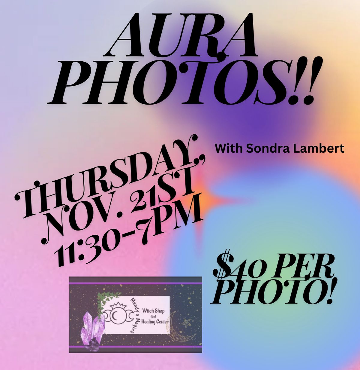 Aura Photo Day!!! 