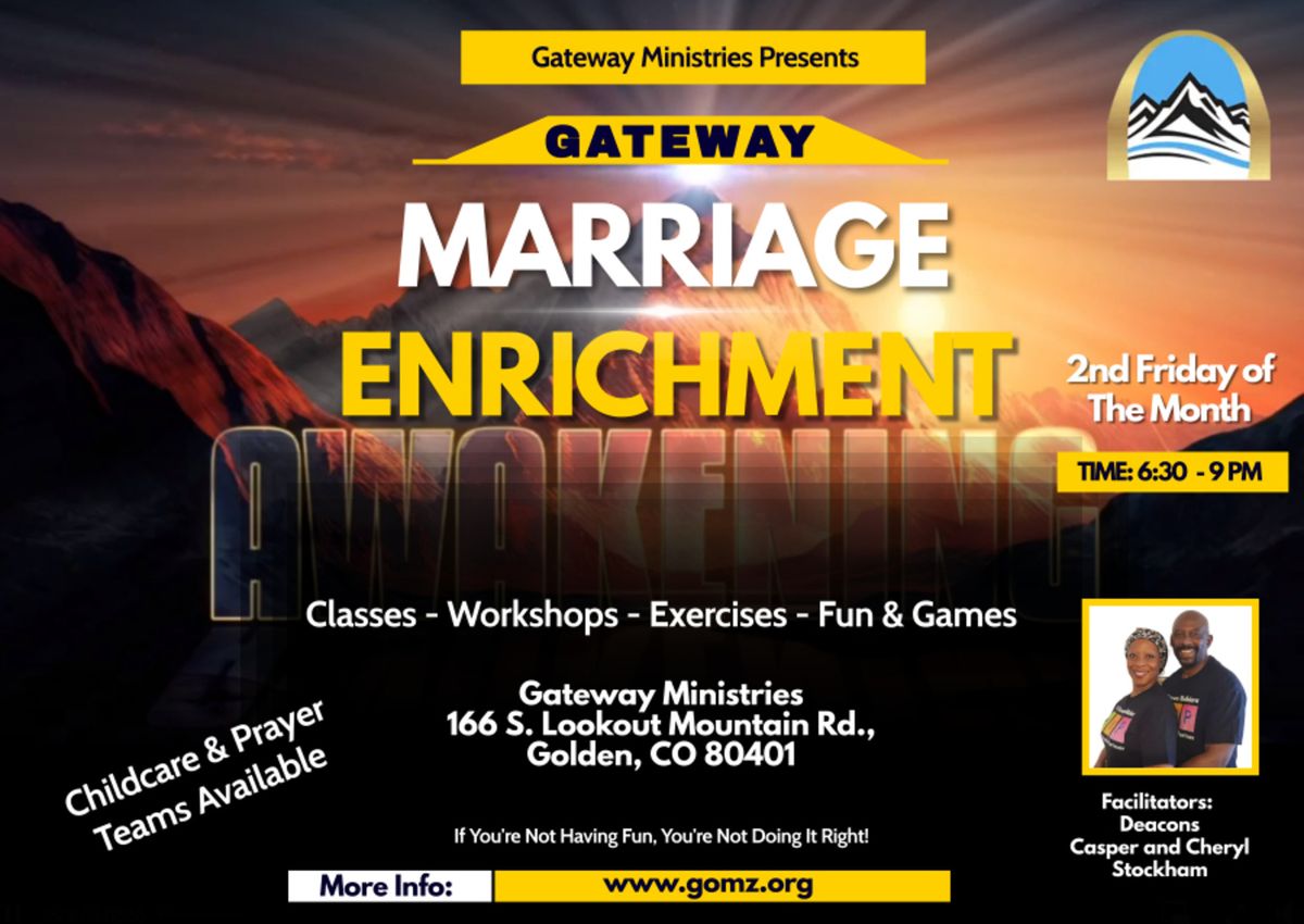 Marriage Enrichment at Gateway!