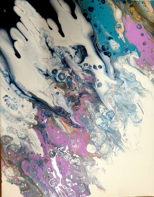 Welcome to Acrylic Paint Pouring for Beginners! November 1, 2024 - 6:30pm-8:30pm