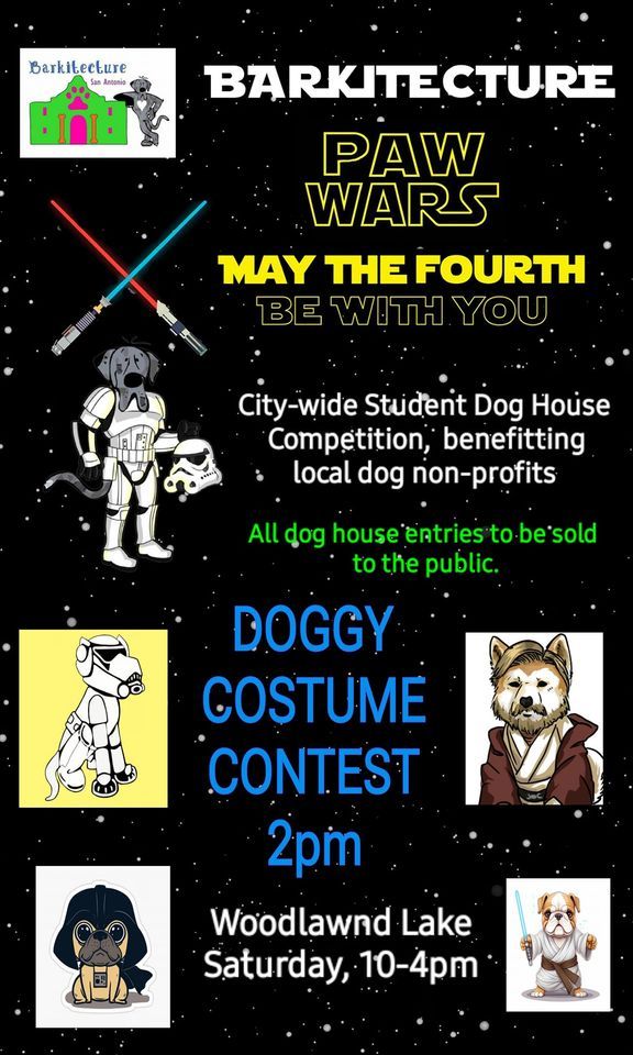 BARKITECTURE, Paw Wars DOGGY Costume Contest 