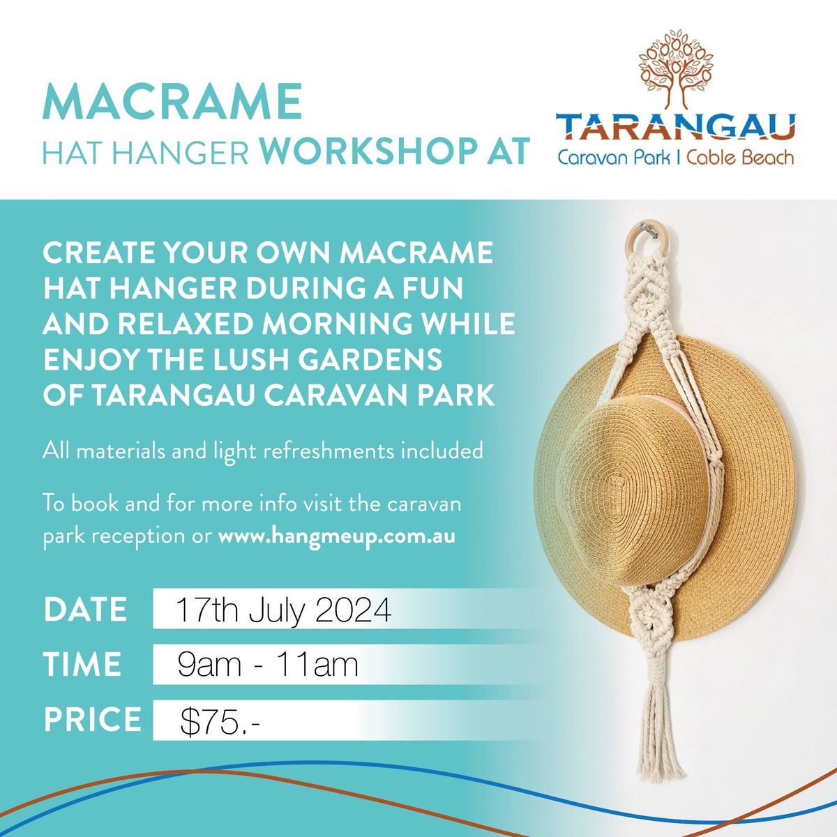 Macrame Hat Hanger Workshop