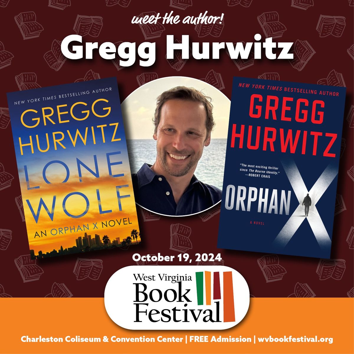 Featured Author: Gregg Hurwitz - Ballroom A\/C